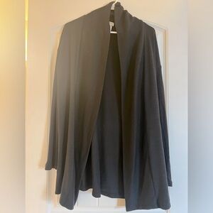 A New Day Long Black Cardigan